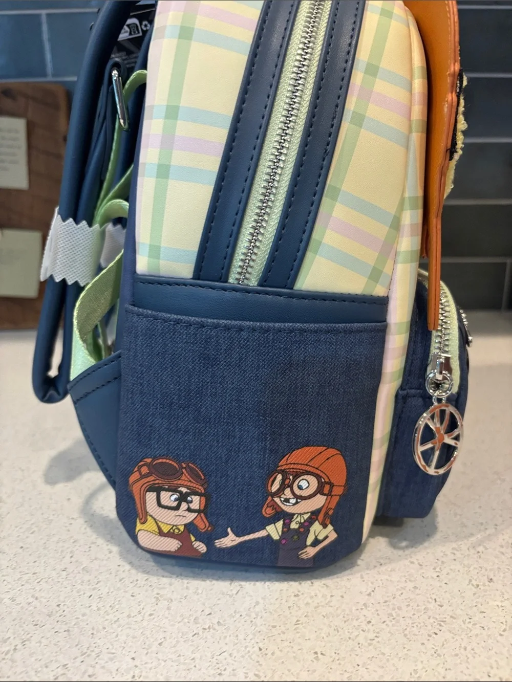 Loungefly Pixar Up Ellie Cosplay Mini Backpack NWT